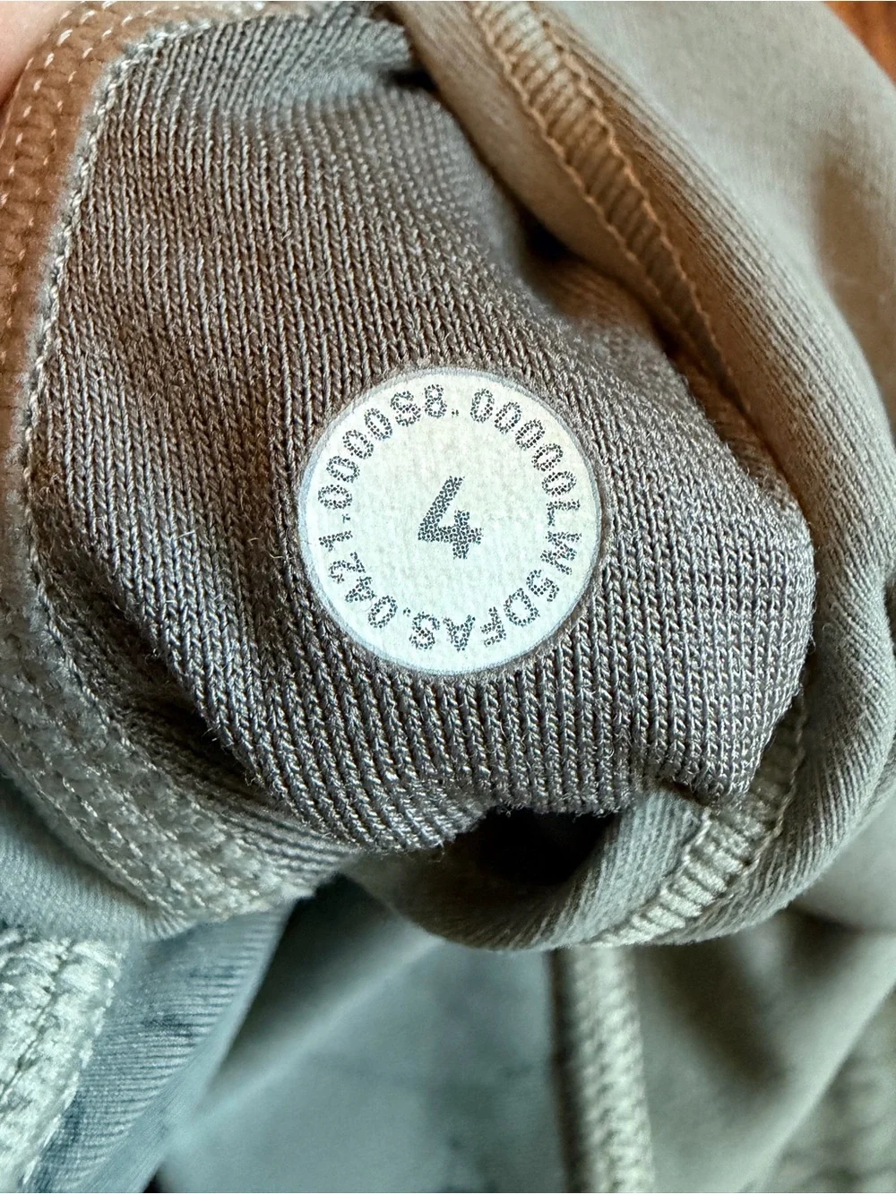 Lululemon Wunder Under 25” Leggings Gray Black Crackle Print High Rise Yoga - 4